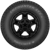 LT285/55R20 Sumitomo Encounter AT2 122/119S LRE Black Wall Tire AT290