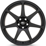 Motegi MR154 Battle 17x8 5x112 +43mm Matte Black Wheel Rim 17" Inch MR15478057743
