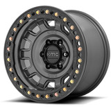 KMC KM236 Tank Beadlock 17x9 8x170 -38mm Gunmetal Wheel Rim 17" Inch KM23679087438N