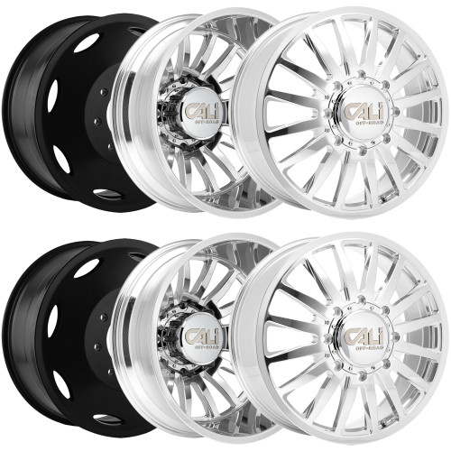 Cali Off-Road 9110D Summit Dually-Set 9110D-2877PM-L-6