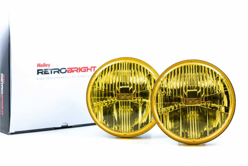 Holley RetroBright 5.75" Round Headlights LFRB105