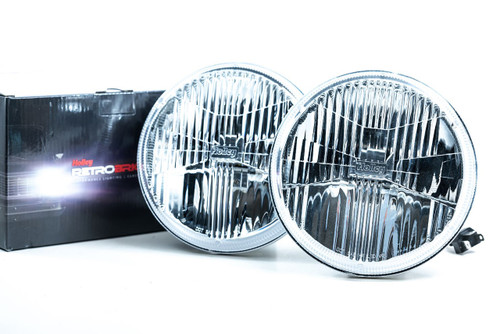 Holley RetroBright 7" Round Headlights LFRB155