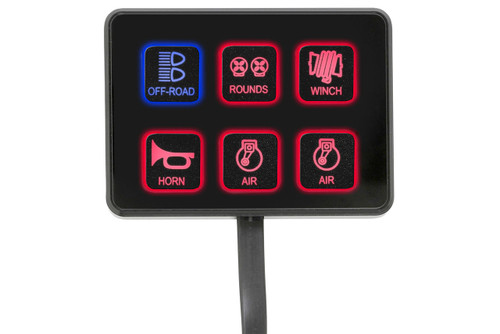 Pro Comp SS-6 Six Way Universal Switch Panel EXP76201