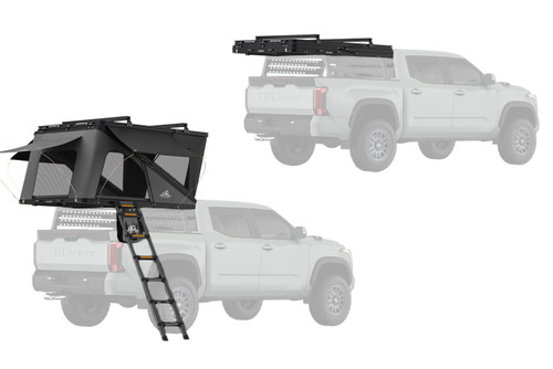 Tuff Stuff Alpine Sixtyone Aluminum Shell Roof Top Tent TS-1-1900BLK