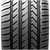275/40R20 Lexani LX-Twenty 106W XL Black Wall Tire LXST202040020