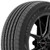 225/55R17 Goodyear Assurance Finesse 97H SL Black Wall Tire 681028566