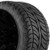 23x9.5x12R EFX Fusion ST LRC Black Wall Tire FA-825