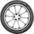 225/50R17 Yokohama Advan Fleva V701 98W XL Black Wall Tire 110170148