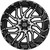 TIS 544MB 20x10 8x170 -25mm Black/Machined Wheel Rim 20" Inch 544MB-2108725
