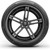285/40ZR22 Continental Sport Contact 5P 106Y SL Black Wall Tire 03564830000