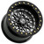 Hostile UTV H350 Apex Beadlock 15x8 6x5.5" +0mm Black/Milled Wheel Rim 15" Inch H350-1580655044GB