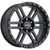 Vision 354 Manx 2 18x9 5x5.5" +12mm Satin Black Wheel Rim 18" Inch 354-8985SB12