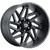 Vision 361 Spyder 20x12 6x135 -51mm Satin Black Wheel Rim 20" Inch 361-20236SB-51