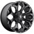 Fuel D546 Assault 20x10 5x5.5"/5x150 -18mm Black/Milled Wheel Rim 20" Inch D54620007047