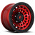 Fuel D632 Zephyr 17x9 5x5" +1mm Candy Red Wheel Rim 17" Inch D63217907550