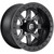 Fuel UTV D928 Maverick Beadlock 14x7 4x136 +38mm Black/Milled Wheel Rim 14" Inch D9381470A654