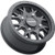 Vision UTV GV8 Invader 15x6 4x110 +38mm Satin Black Wheel Rim 15" Inch GV8-156110SB48