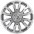 Fuel D693 Blitz 20x10 6x135 -18mm Platinum Wheel Rim 20" Inch D69320008947