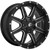 Fuel D610 Maverick 22x12 5x4.5"/5x5" -44mm Black/Milled Wheel Rim 22" Inch D61022202647