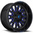 Fuel D645 Stroke 20x10 8x180 -18mm Black/Blue Wheel Rim 20" Inch D64520001847