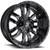 Fuel D595 Sledge 17x9 5x4.5"/5x5" -12mm Black/Milled Wheel Rim 17" Inch D59517902645