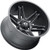 Vision 363 Razor 20x10 5x5.5" -25mm Satin Black Wheel Rim 20" Inch 363-20085SB-25