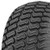 18x7-8 Vision P332 Journey Lawn & Garden  Load Range B Black Wall Tire W3321870084