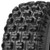 20x11-8 Vision P357 Journey ATV  Load Range C Black Wall Tire W357201186