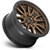 Fuel D681 Rebel 6 22x10 6x135 -13mm Bronze Wheel Rim 22" Inch D68122008950