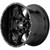 Moto Metal MO970 16x8 6x120/6x5.5" +0mm Gloss Black Wheel Rim 16" Inch MO970680783A00US