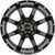 Moto Metal MO970 16x8 6x120/6x5.5" +0mm Gloss Black Wheel Rim 16" Inch MO970680783A00US