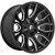 Fuel D711 Rage 20x10 8x170 -18mm Black/Milled Wheel Rim 20" Inch D71120001747