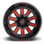 Fuel D621 Hardline 15x8 5x5.5" -18mm Black/Red Wheel Rim 15" Inch D62115808537