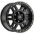 Vision 398 Manx 15x8 6x5.5" -19mm Matte Black Wheel Rim 15" Inch 398-5883MB-19