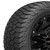 LT305/60R18 Amp Tires Terrain Attack A/T 124R Load Range E Black Wall Tire 305-6018AMP/CA3