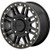 KMC UTV KS250 Cage Beadlock 15x10 4x156 +0mm Double Black Wheel Rim 15" Inch KS25051044700