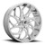 Fuel UTV D204 Runner 22x7 4x156 +13mm Polished Wheel Rim 22" Inch D2042270A544