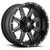 Fuel D538 Maverick 22x9.5 5x5.5"/5x150 +25mm Black/Milled Wheel Rim 22" Inch D53822957062