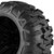 24x10x12 EFX MotoForce ATV/UTV  Load Range C Black Wall Tire MF-24-10-12