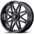 MSA M26 Vibe 14x7 4x110 +0mm Black/Milled Wheel Rim 14" Inch M26-04710M