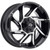 Vision 422 Prowler 20x12 6x5.5" -51mm Black/Machined Wheel Rim 20" Inch 422Z20283GBMF-51