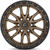 Fuel D681 Rebel 6 18x9 6x120 +20mm Bronze Wheel Rim 18" Inch D68118909457