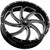 MSA M36 Switch 20x7 4x156 +0mm Black/Milled Wheel Rim 20" Inch M36-020756M