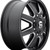 Fuel D538 Maverick Dually Front 24x8.25 8x200 Black/Milled Wheel Rim 24" Inch D538248292