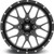 MSA M45 Portal 18x7 4x137 +0mm Black/Milled Wheel Rim 18" Inch M45-018737M