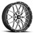 MSA M45 Portal 18x7 4x156 +0mm Black/Machined Wheel Rim 18" Inch M45-018756