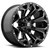 Fuel D576 Assault 17x9 5x4.5"/5x5" -12mm Black/Milled Wheel Rim 17" Inch D57617902645