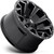 Fuel D576 Assault 17x9 5x4.5"/5x5" -12mm Black/Milled Wheel Rim 17" Inch D57617902645