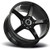 Strada S35 Perfetto 18x8 5x4.5" +40mm Gloss Black Wheel Rim 18" Inch S35851440GB