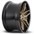 (Set of 4) Staggered Niche M195 Methos 20" 5x114.3 Bronze/Black Wheels Rims M195209065+35-M195200565+40